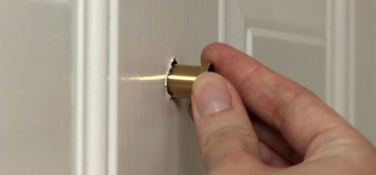 peephole door repair in Tamiami